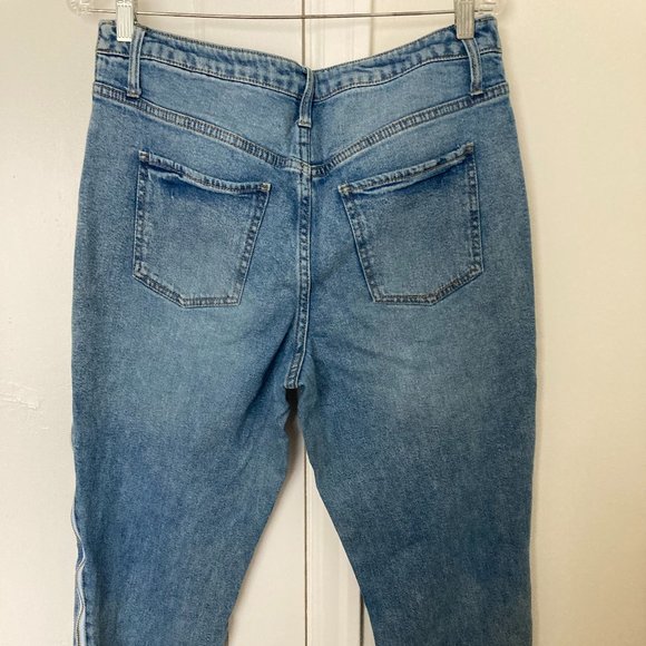 Wild Fable Size 12 Ankle Crop Straight Jeans with side zipper - Picture 5 of 5
